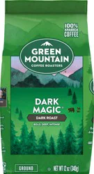 Green Mountain Coffee Roasters Dark Magic Dark Roast Ground 100% Arabica Coffee 12 oz