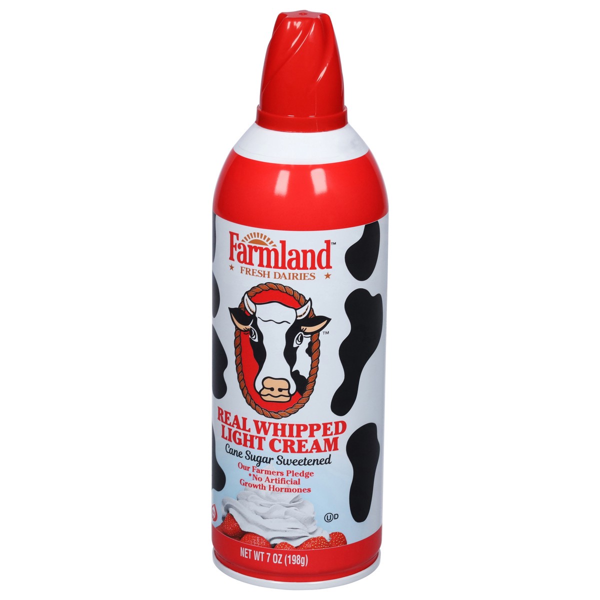 slide 2 of 13, Farmland Real Whipped Light Cream 7 oz, 7 oz