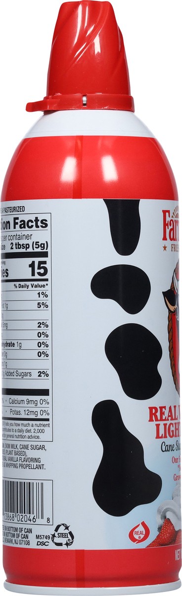 slide 6 of 13, Farmland Real Whipped Light Cream 7 oz, 7 oz