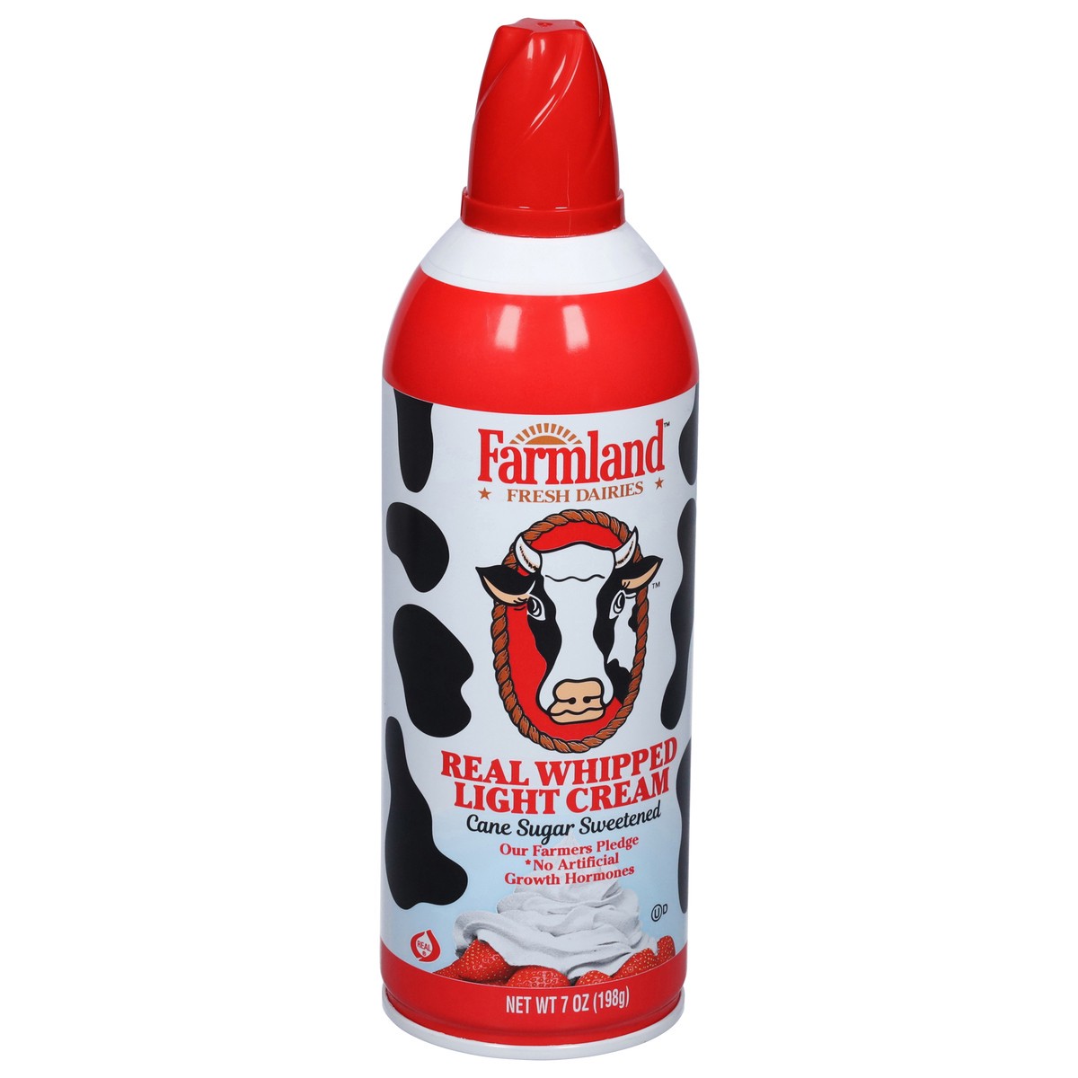 slide 11 of 13, Farmland Real Whipped Light Cream 7 oz, 7 oz