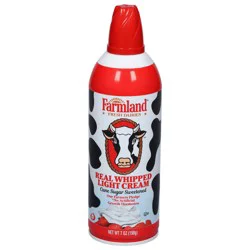 Farmland Real Whipped Light Cream 7 oz