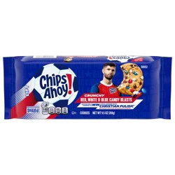 Chips Ahoy! Cruncy Red White Blue Lto 9.5 Oz