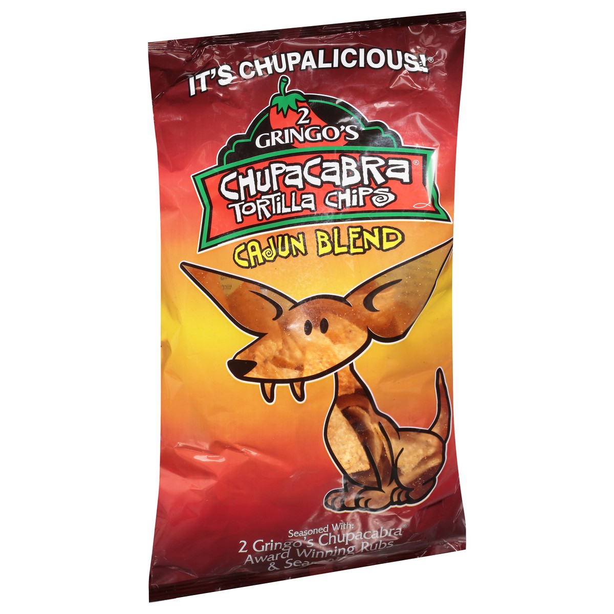 slide 3 of 9, 2 Gringo's Chupacabra Cajun Blend Tortilla Chips 10 oz, 10 oz