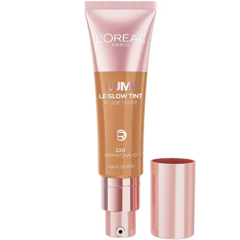 slide 1 of 11, L'Oréal Paris Lumi Skin Glow Tint, Medium W220, 0.85 oz