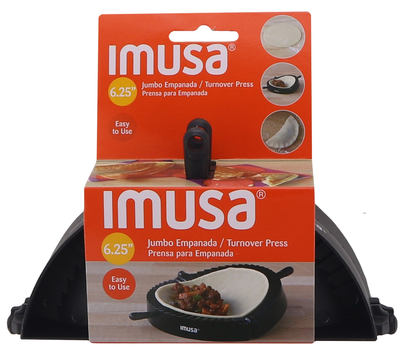 slide 1 of 1, IMUSA Jumbo Empanada Maker, Jumbo Size