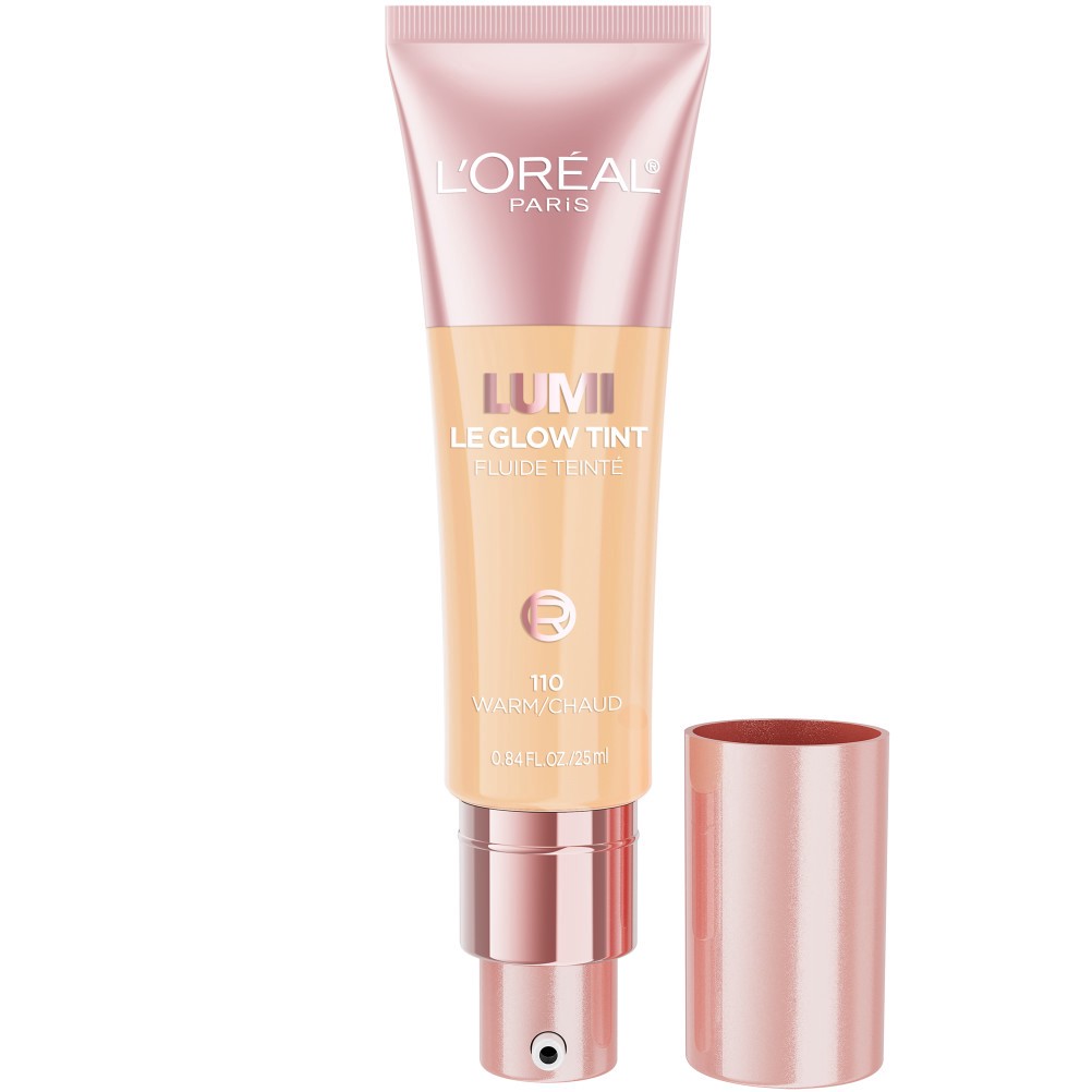 slide 1 of 1, LOREAL L'Oreal Paris Lumi Skin Glow Tint, W110, 0.85 oz