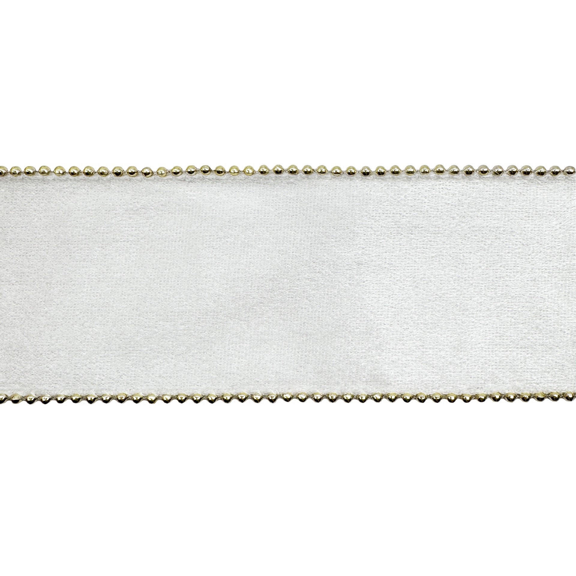 slide 3 of 4, 20.5" Cream Shimmer Tree Bow By Celebrate It, 11 in x 20.5 in