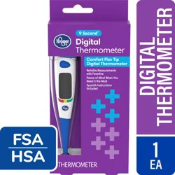 Kroger Comfort Flex Tip Digital Thermometer