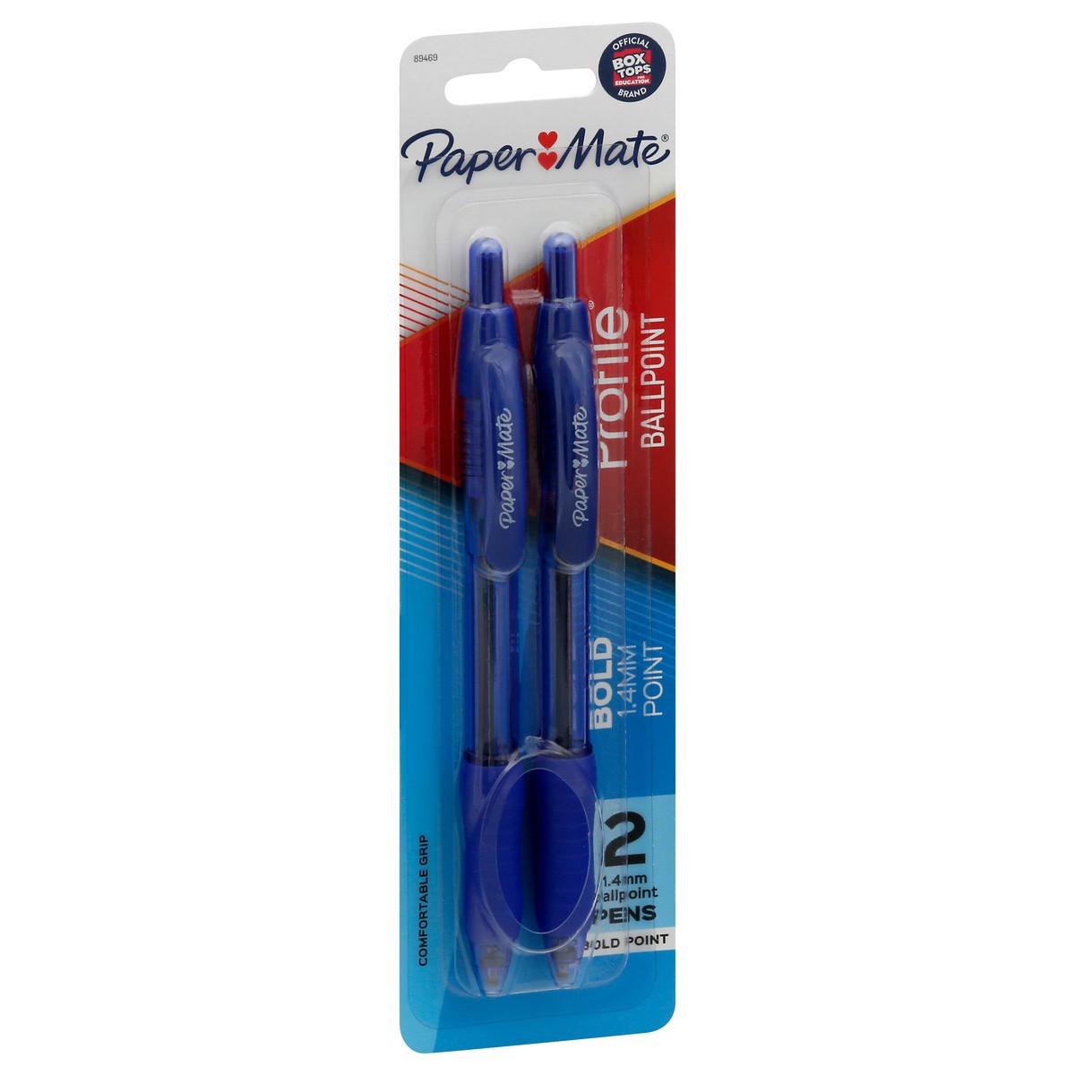 slide 6 of 9, Paper Mate Profile Bold (1.4 mm) Ballpoint Pens 2 ea, 2 ct