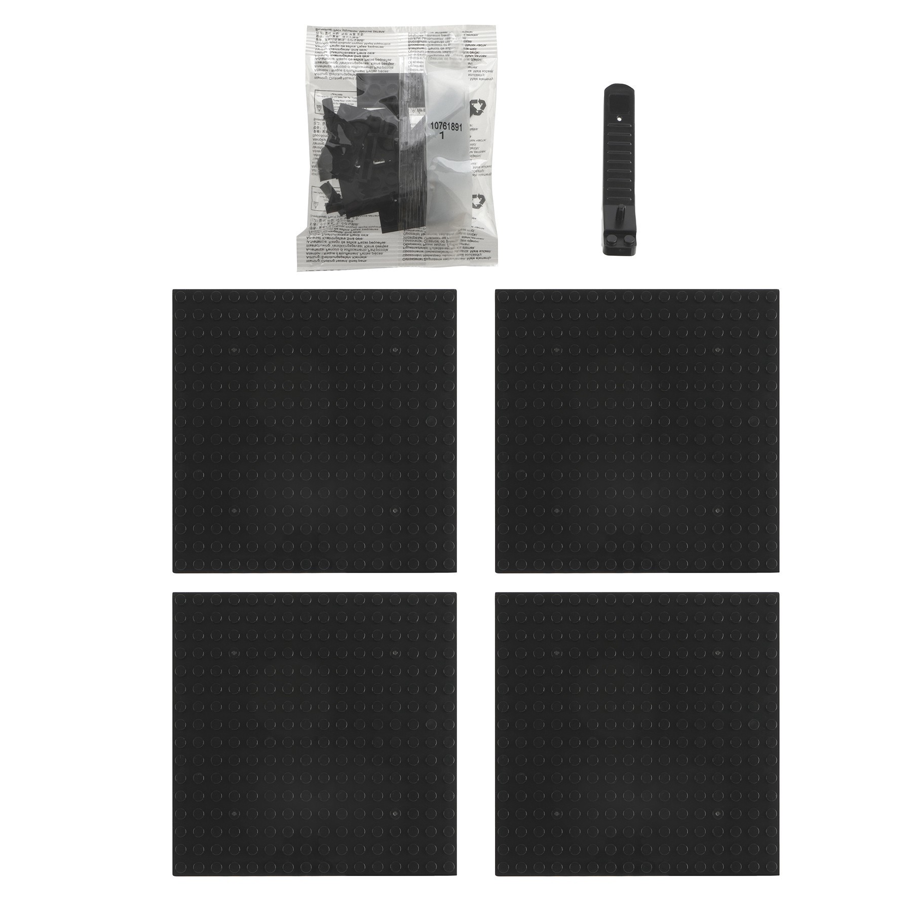 slide 5 of 6, 10" X 10" Mona Lisa Pixelated Brick Art Kit By Make Market, 10 in x 10 in