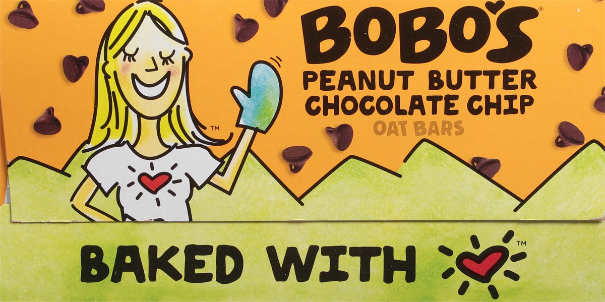 slide 13 of 13, Bobo's Peanut Butter Chocolate Chip Oat Bars 12 - 3 oz Bars, 12 ct