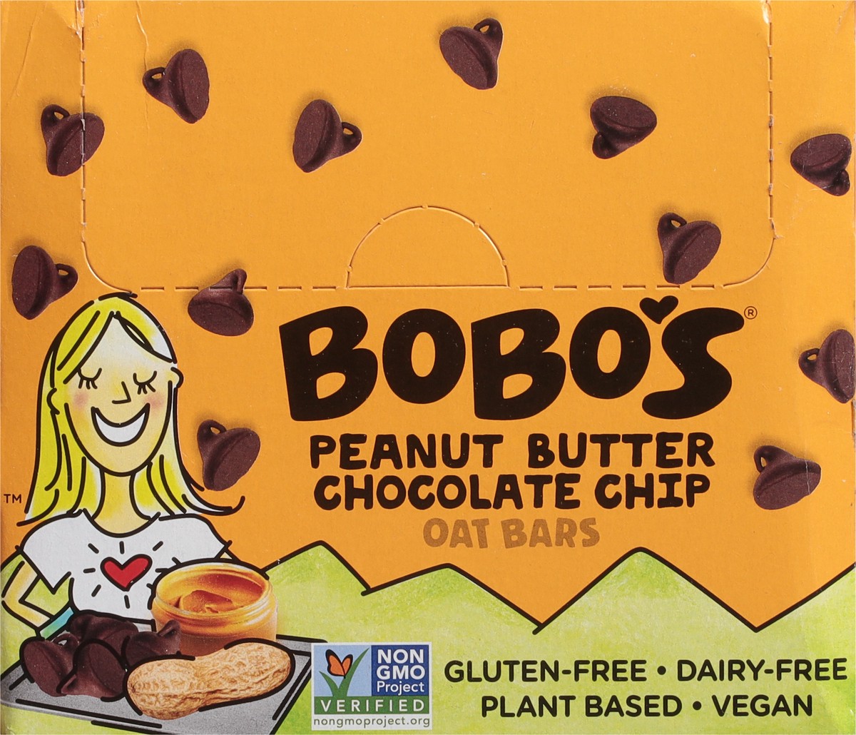 slide 5 of 13, Bobo's Peanut Butter Chocolate Chip Oat Bars 12 - 3 oz Bars, 12 ct