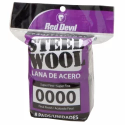Red Devil Professional Steel Wool Pads - 8 count