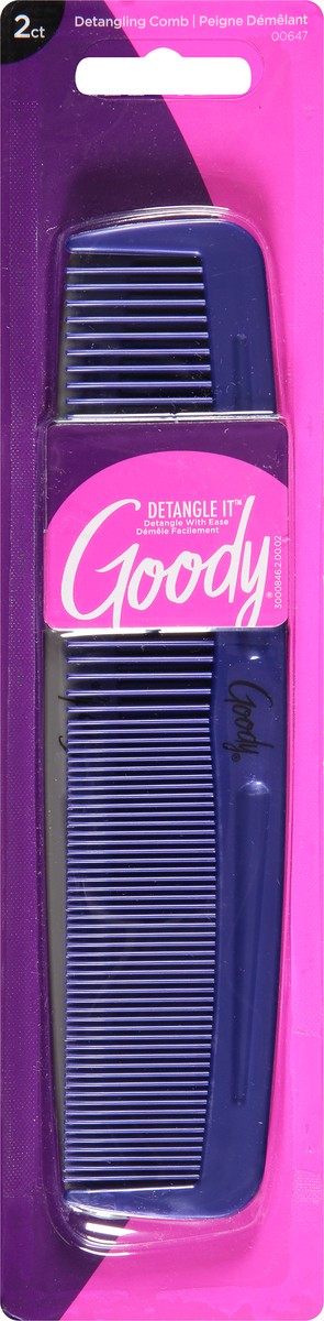 slide 6 of 9, Goody Detangle It Detangling Comb 2 ea, 2 ct