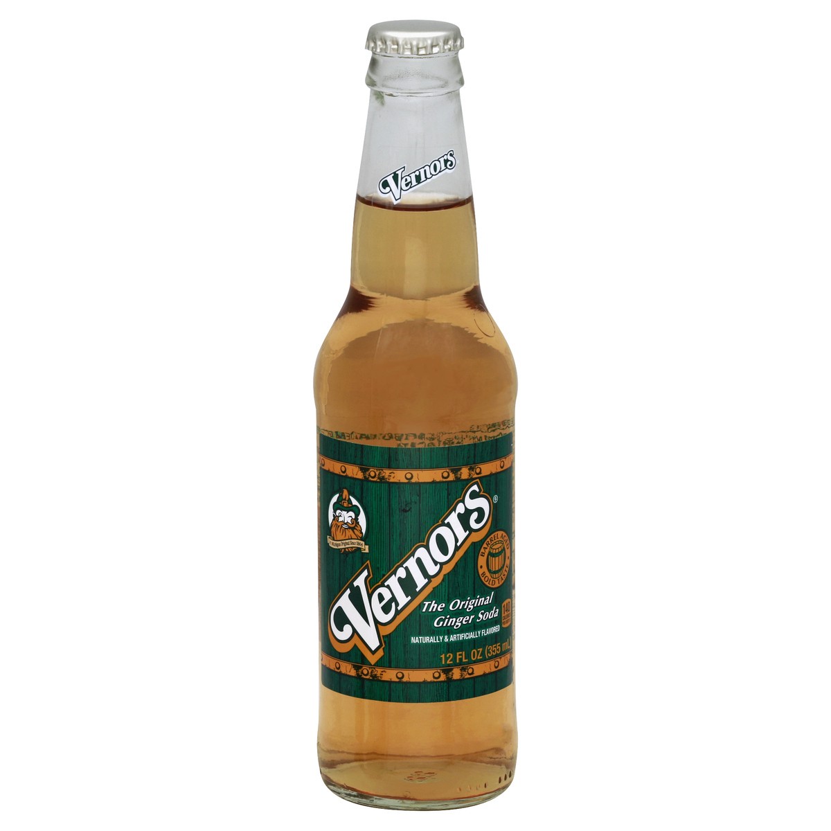 slide 4 of 5, Vernors Ginger Soda bottle - 12 oz, 1 ct