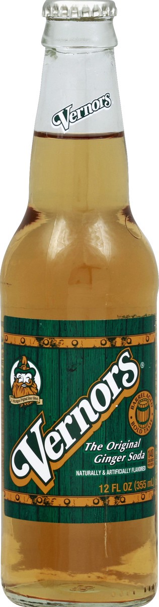 slide 1 of 5, Vernors Ginger Soda bottle - 12 oz, 1 ct