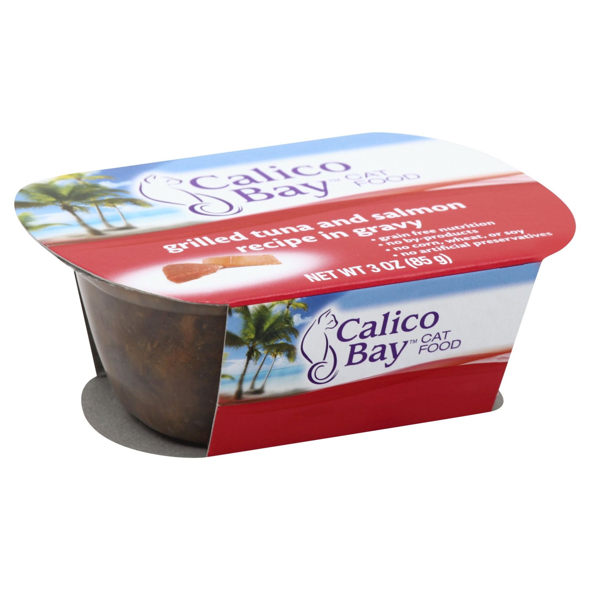 slide 1 of 4, Calico Bay Cat Food 3 oz, 3 oz