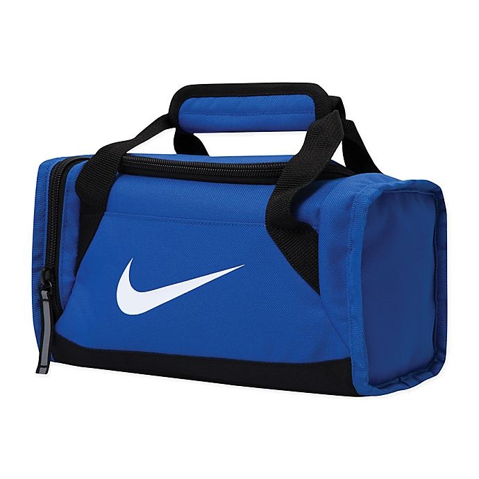 slide 1 of 2, Nike Lunch Duffel Bag - Blue, 1 ct