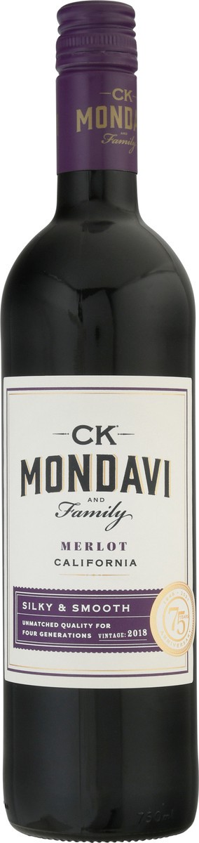 slide 1 of 12, CK Mondavi and Family California Merlot 750 ml, 750 ml