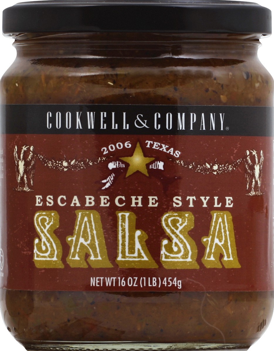 slide 3 of 6, Cookwell & Co Salsa 16 oz, 16 oz