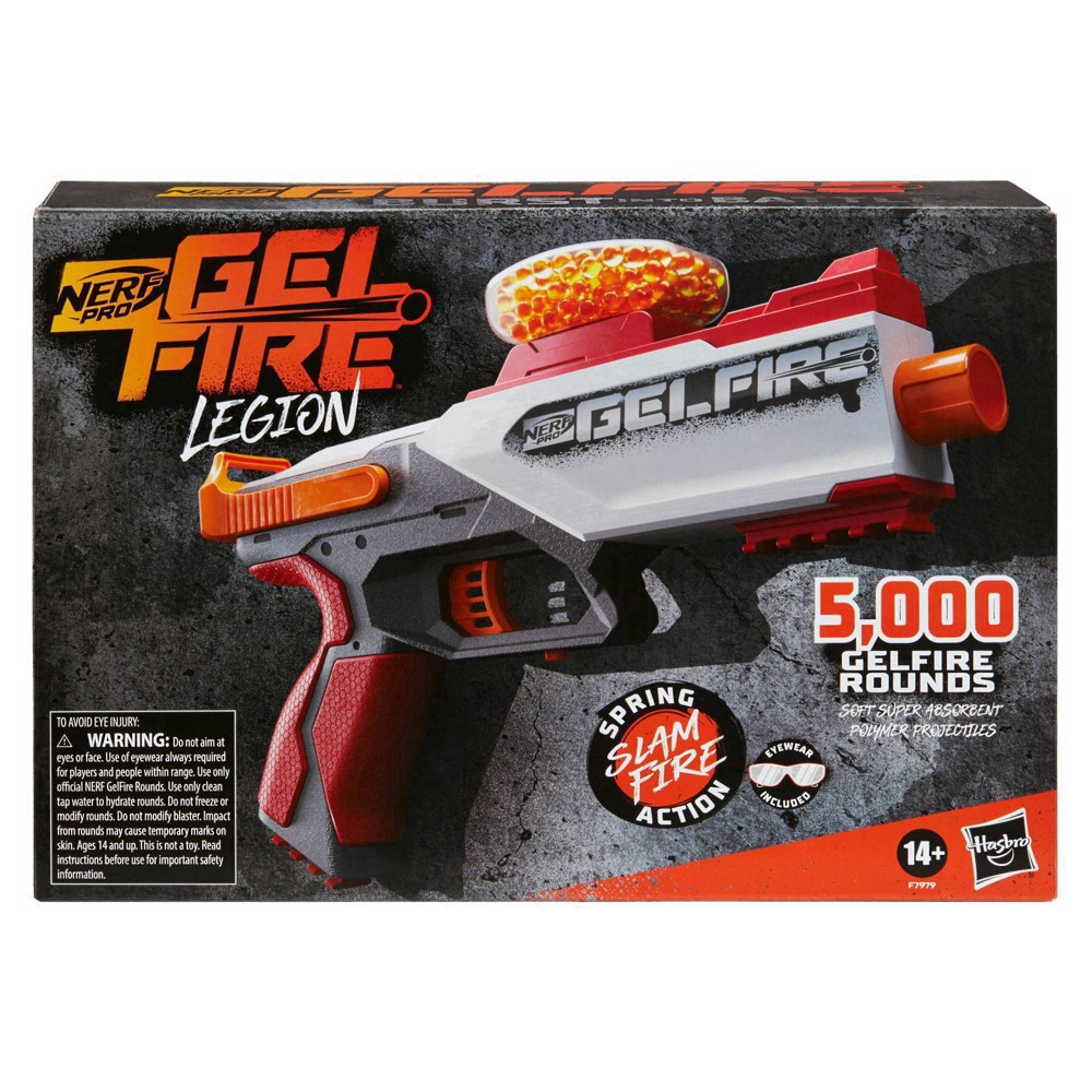 slide 10 of 33, Nerf Pro Gelfire Legion Blaster, 1 ct