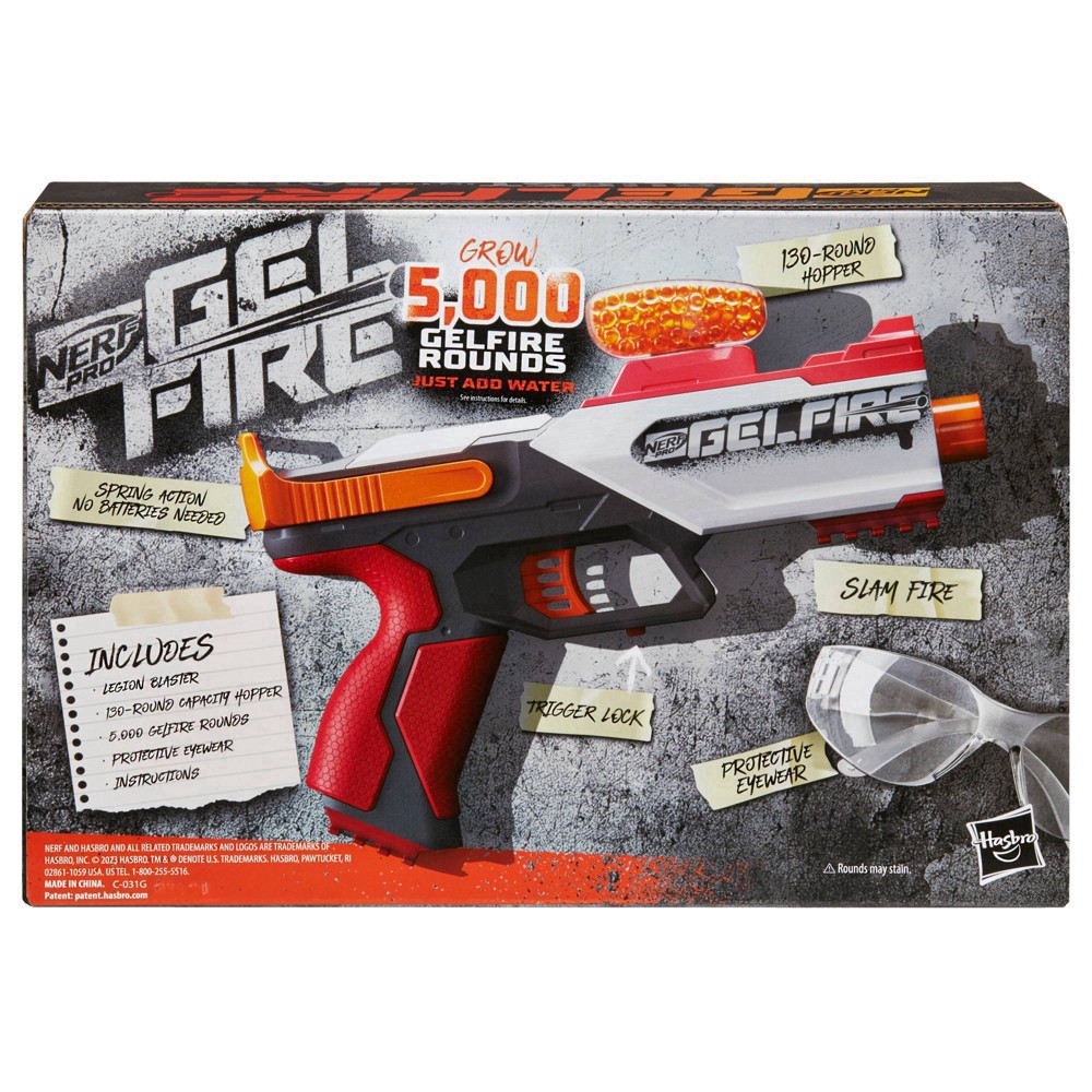 slide 19 of 33, Nerf Pro Gelfire Legion Blaster, 1 ct