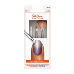 Sally Hansen Salon Pro Nail Brush Kit - 3 pc