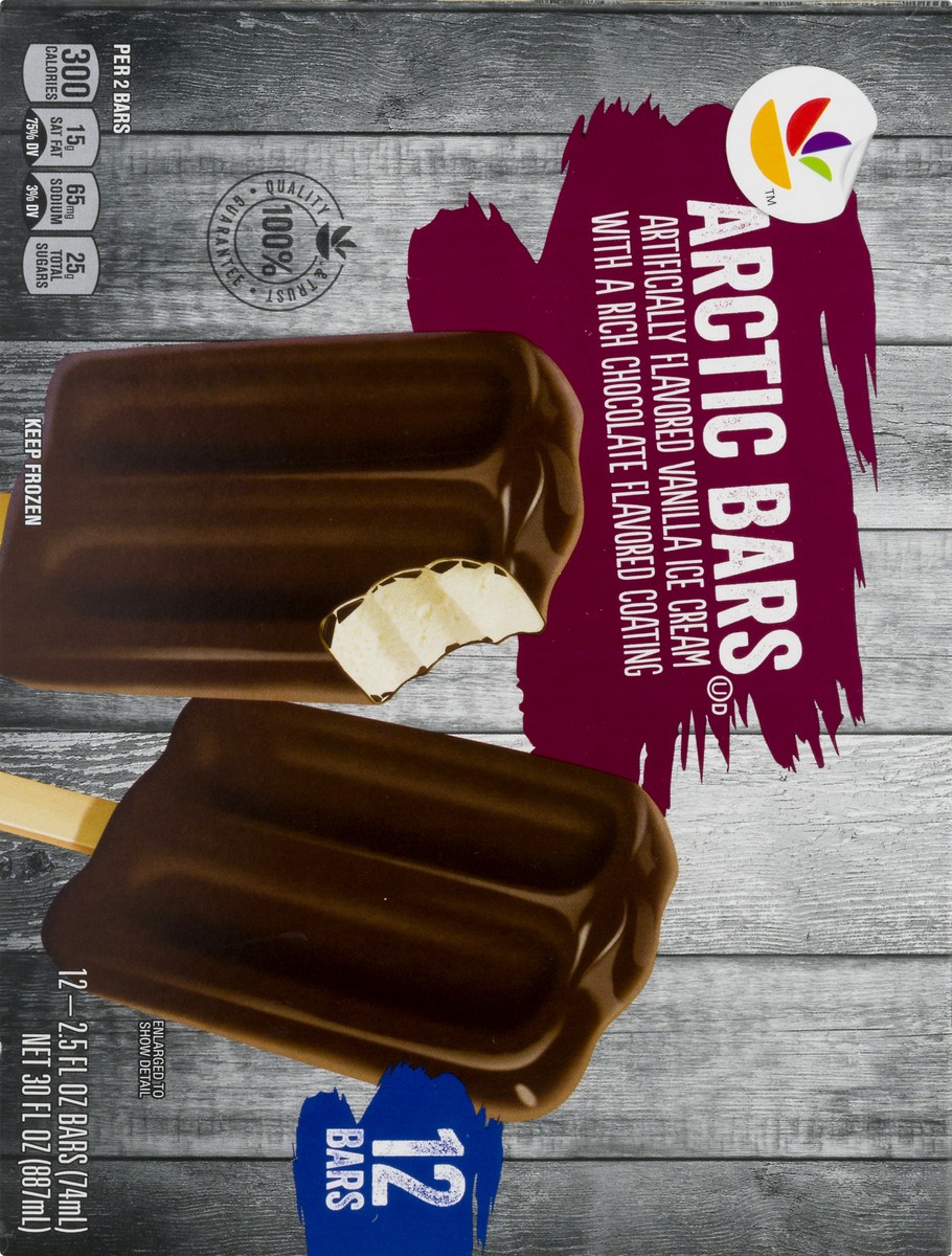 slide 3 of 10, Ahold Ice Cream Bars, Arctic, Vanilla, 12 ct