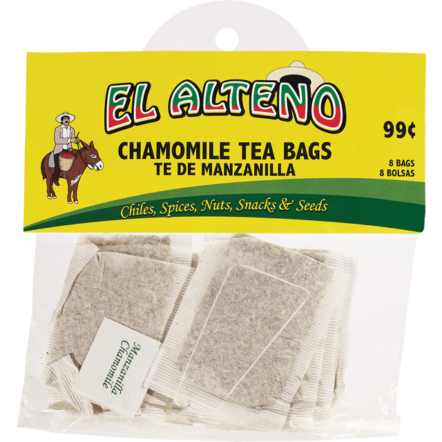 slide 1 of 1, El Ateneo Chamomile Tea Bags, 8 ct
