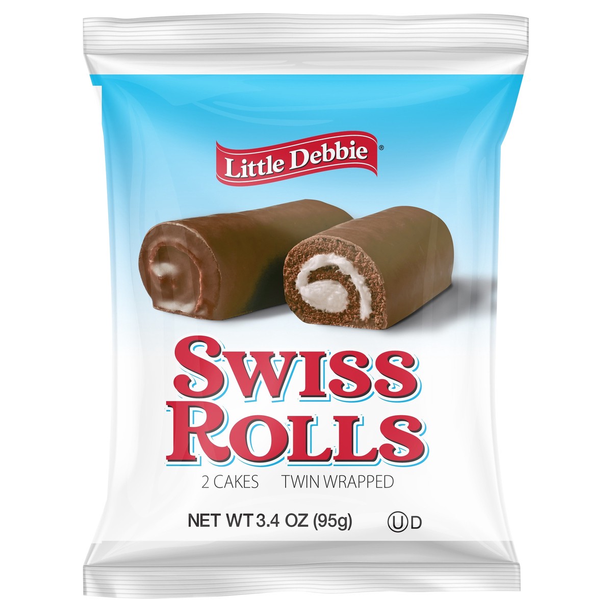 slide 6 of 8, Little Debbie Snack Cakes, Little Debbie Snack Swiss Rolls, 2 ct