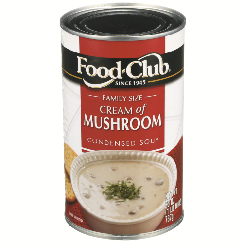 slide 1 of 1, Food Club Cream Of Mushroom Soup, 26 oz