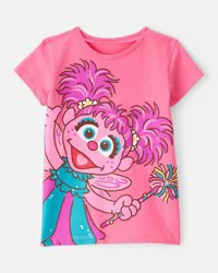 Carter's Toddler Abby Short-Sleeve Graphic Tee - Pink 4T