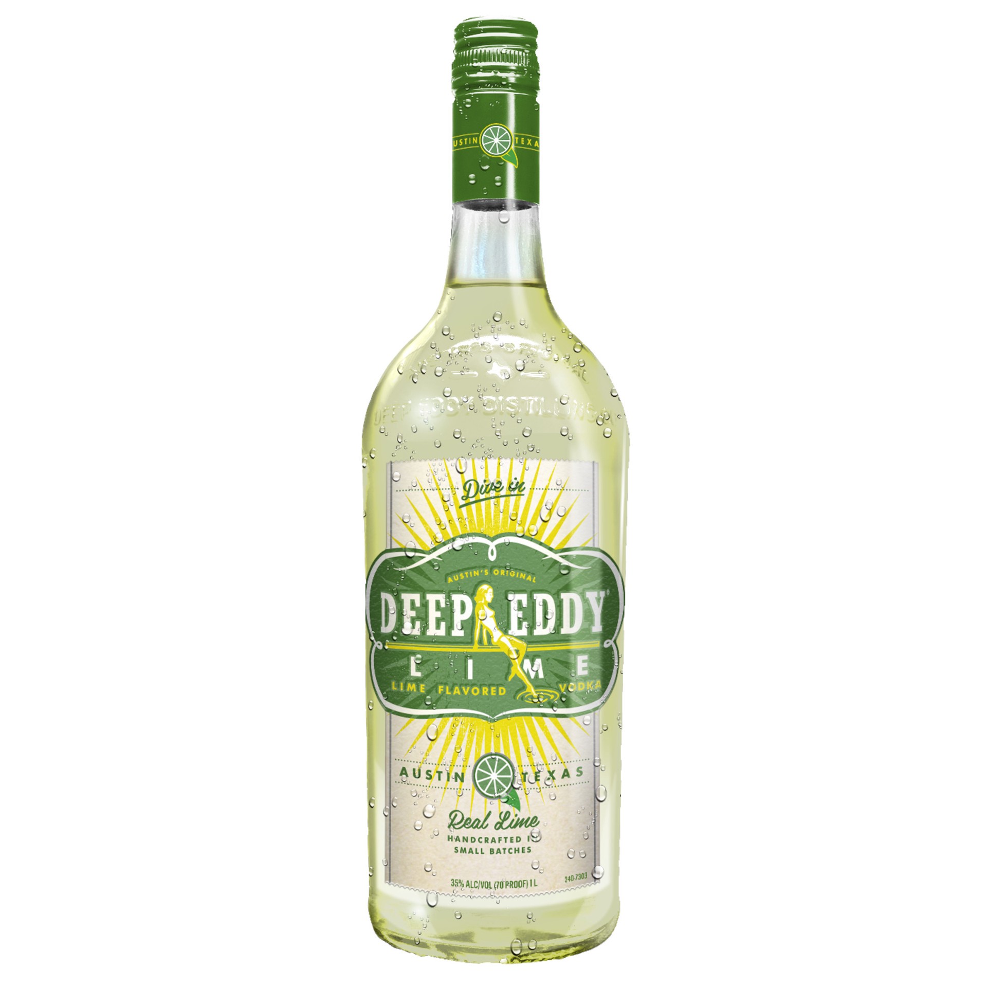 slide 1 of 3, Deep Eddy Lime Vodka, 1000 ml