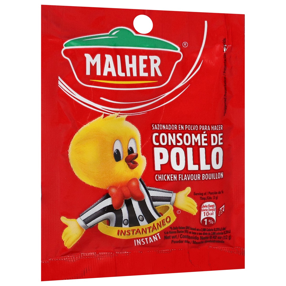 slide 3 of 4, Malher Instant Chicken Flavour Bouillon 0.42 oz, 0.42 oz