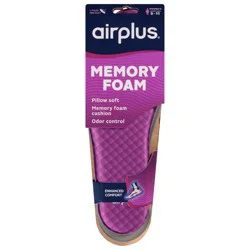 Airplus Memory Foam Insoles - 1 ea