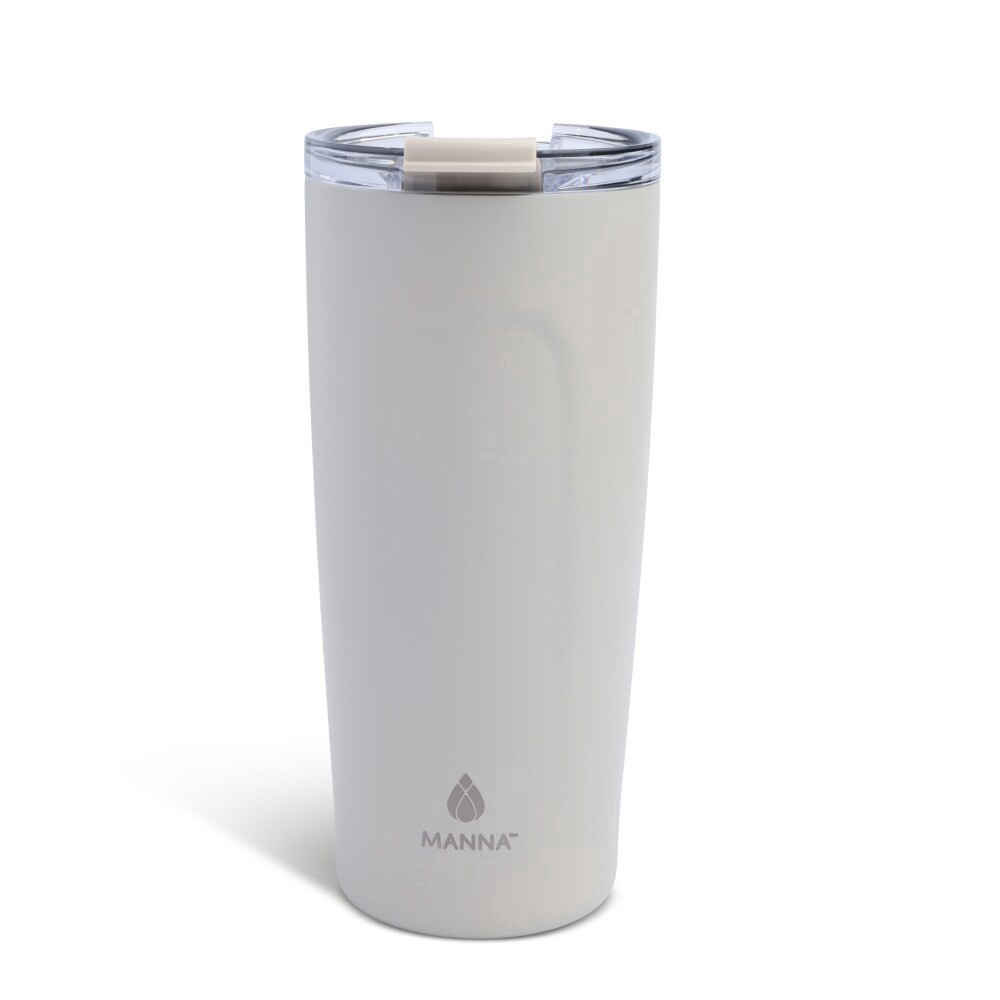 slide 3 of 4, Manna Ridge Stainless Steel Coffee Tumbler - Grey, 20 oz