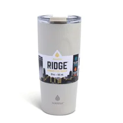 Manna Ridge Stainless Steel Coffee Tumbler - Grey