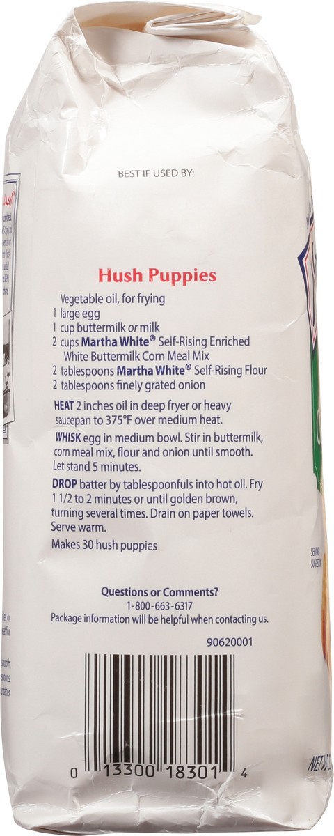 slide 8 of 9, Martha White Self-Rising Buttermilk White Corn Meal Mix, 2 Lb, 32 oz