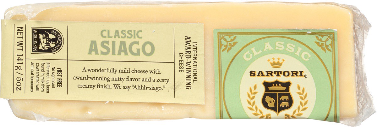 slide 2 of 9, Sartori Asiago Chs, 1 ct