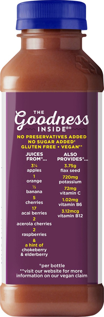 slide 3 of 7, Naked Juice Raspberry Cherry ACAI - 15.20 fl oz, 15.20 fl oz