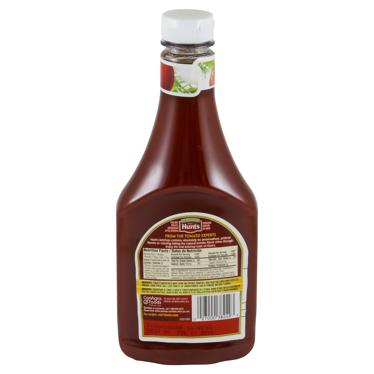 slide 2 of 4, Hunt's Squeeze Tomato Ketchup, 24 oz