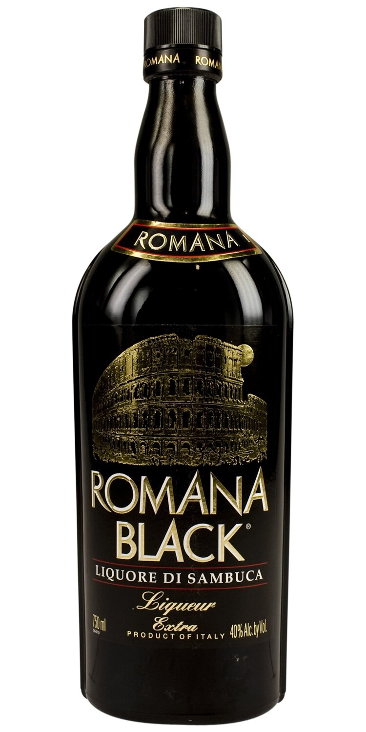 slide 1 of 1, Romana Black Sambuca, 750 ml