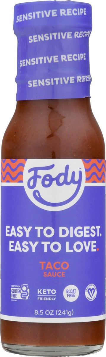 slide 11 of 12, Fody Taco Sauce, 8.5 oz