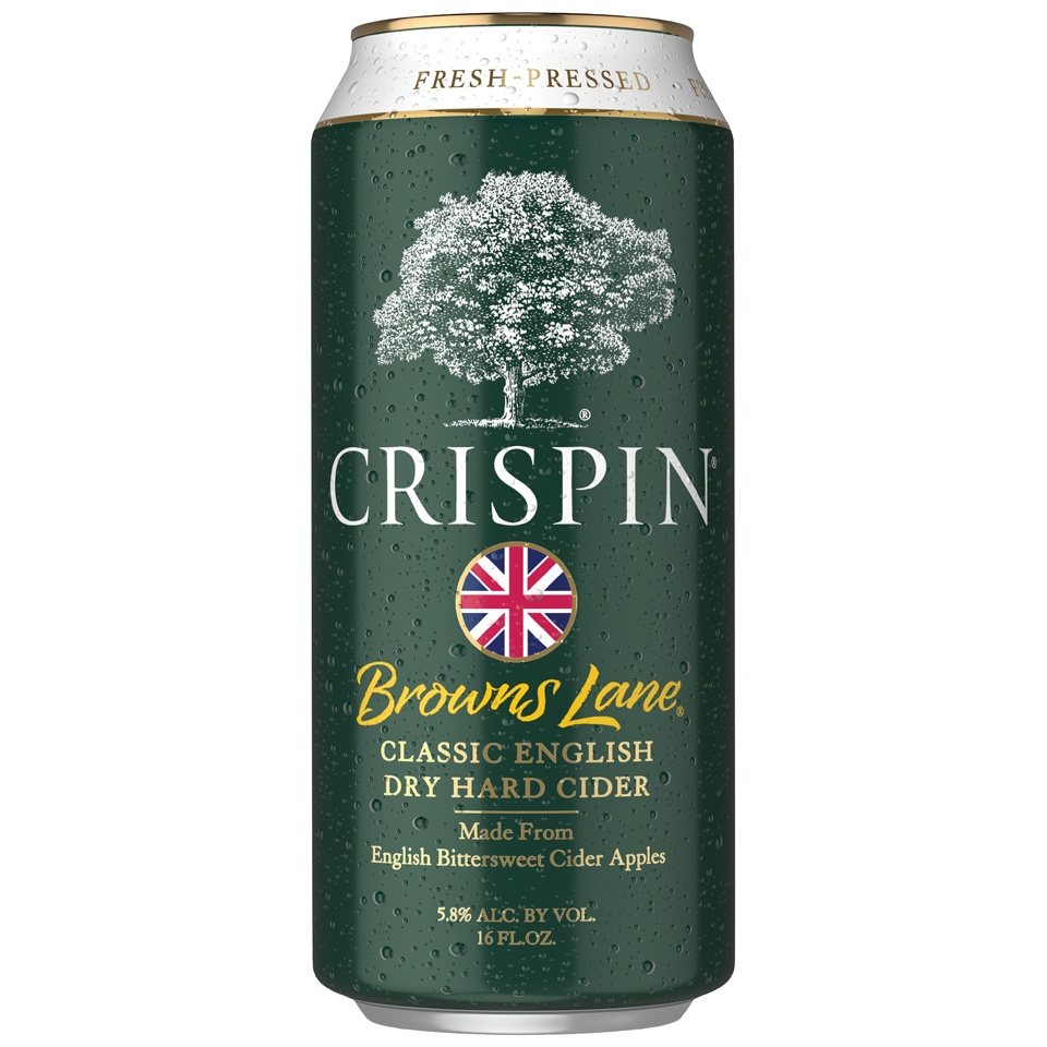slide 1 of 1, Crispin Browns Lane Hard Apple Cider, 16 fl oz