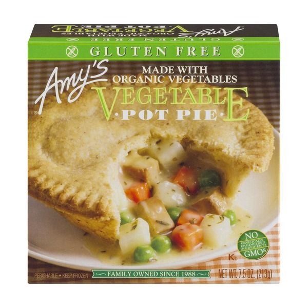 slide 1 of 4, Amy's Vegetable Pot Pie, 7.5 oz