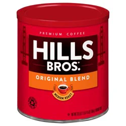 Hills Bros. Original Blend Medium Roast Ground Coffee - 30.5 oz Can