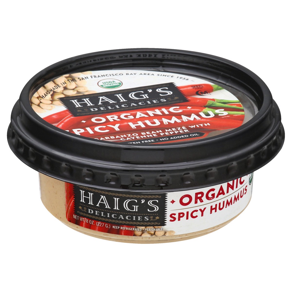 slide 8 of 9, Org Haig's Hummus, 8 oz