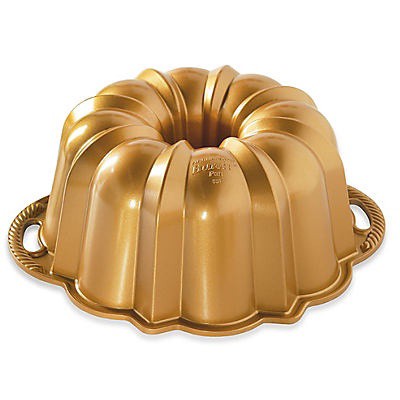 slide 1 of 1, Nordic Ware Anniversary Bundt Pan, Gold, 1 ct