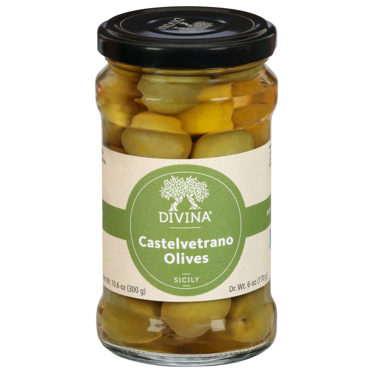 slide 1 of 1, Divina Castelvetrano Olives, 10.6 oz