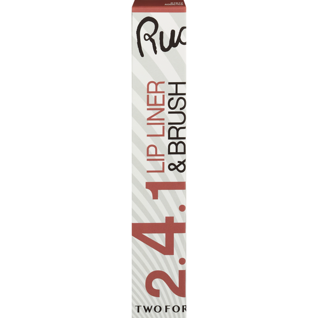 slide 1 of 1, Rude Lipliner & Brush Addicted, 0.007 oz